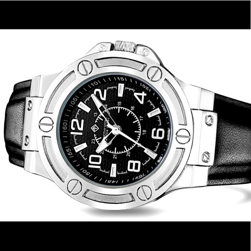 Timothy stone Leather watch